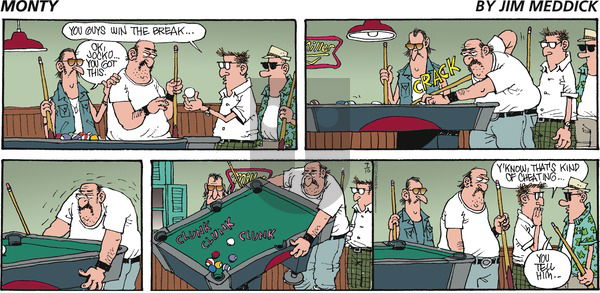 Monty on Sunday July 16, 2017 Comic Strip