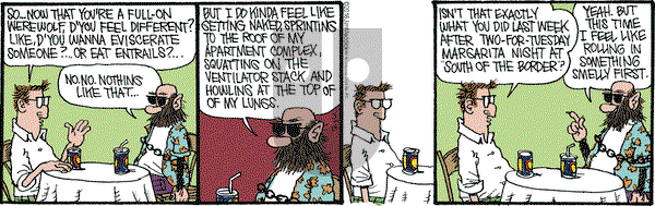 Monty on Saturday March 26, 2016 Comic Strip