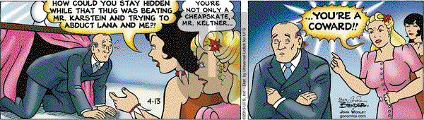 Alley Oop on Monday April 13, 2015 Comic Strip