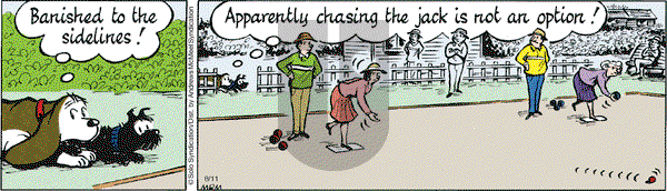 Fred Basset on Saturday August 11, 2018 Comic Strip