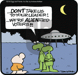 Ziggy on Saturday September 8, 2018 Comic Strip