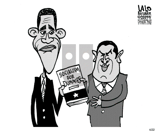 Lalo Alcaraz on Wednesday April 22, 2009 Comic Strip
