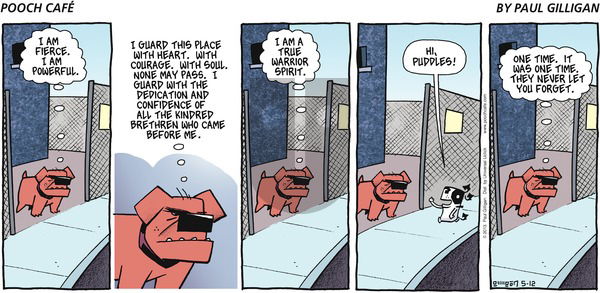 Pooch Cafe on Sunday May 12, 2013 Comic Strip