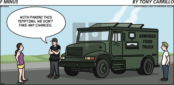 F Minus on Sunday May 29, 2016 Comic Strip