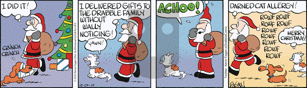 Drabble on Friday December 25, 2015 Comic Strip