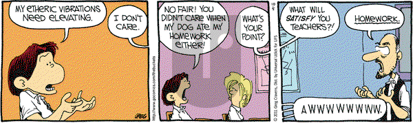 The Buckets on Wednesday October 5, 2011 Comic Strip