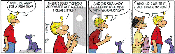 Arlo and Janis on Monday August 27, 2012 Comic Strip