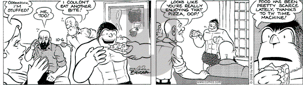 Alley Oop on Tuesday October 7, 2003 Comic Strip