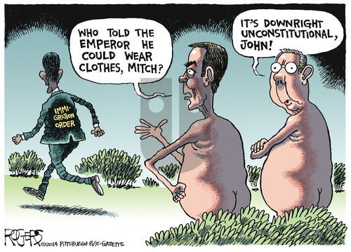 Rob Rogers on Sunday November 23, 2014 Comic Strip