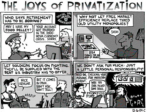 Ted Rall on Monday December 20, 2004 Comic Strip
