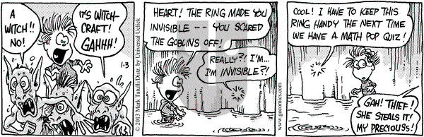 Heart of the City on Thursday January 3, 2013 Comic Strip