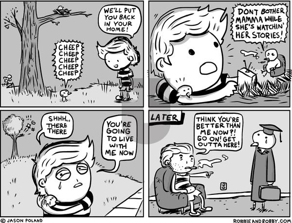 Robbie and Bobby on Saturday June 7, 2025 Comic Strip
