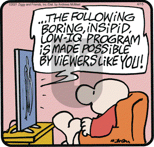 Ziggy on Thursday April 15, 2021 Comic Strip