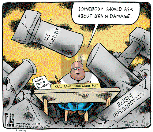 Tom Toles on Friday May 16, 2014 Comic Strip