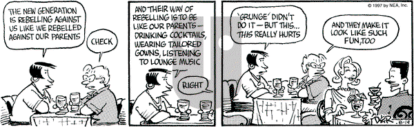 Betty on Tuesday August 19, 1997 Comic Strip