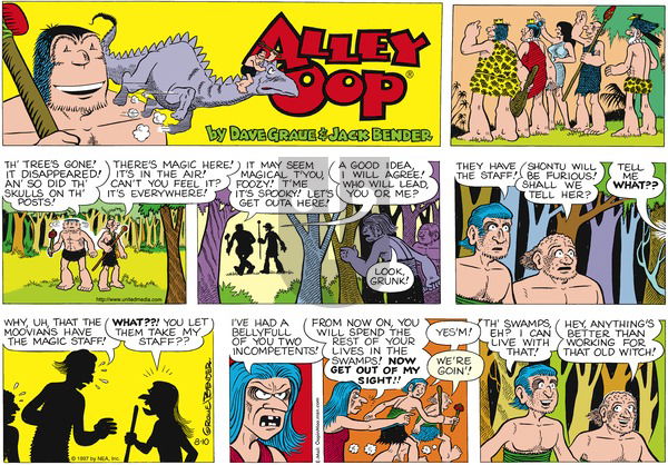 Alley Oop on Wednesday November 12, 1997 Comic Strip