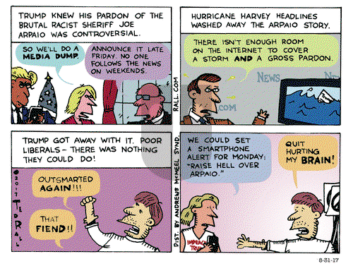 Ted Rall on Thursday August 31, 2017 Comic Strip