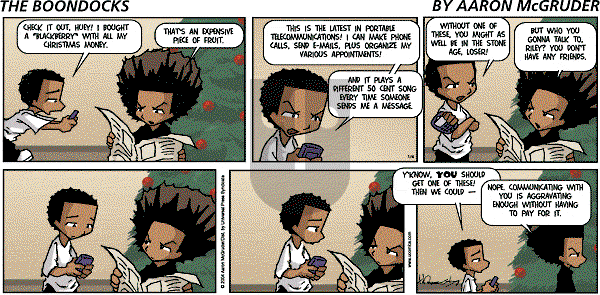 The Boondocks on Sunday August 7, 2011 Comic Strip