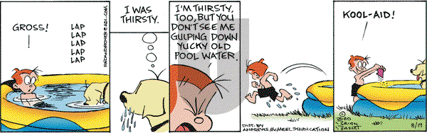 Red and Rover on Wednesday August 19, 2020 Comic Strip
