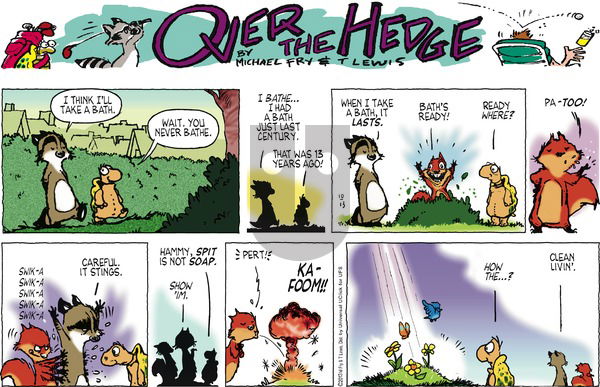 Over the Hedge on Sunday October 13, 2013 Comic Strip