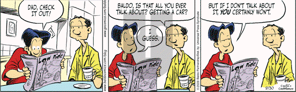 Baldo on Wednesday September 30, 2009 Comic Strip