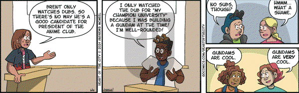 Heart of the City - Thursday June 6, 2024 Comic Strip