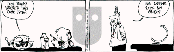 The Buckets on Saturday November 14, 1998 Comic Strip
