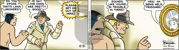 Alley Oop on Wednesday December 31, 2014 Comic Strip