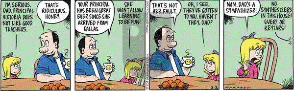 Adam@Home on Saturday February 2, 2013 Comic Strip