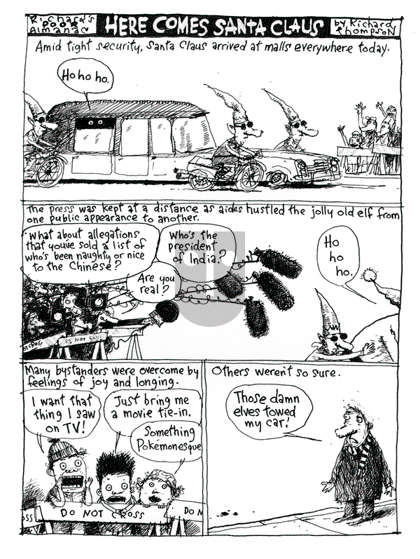 Richard's Poor Almanac on Monday November 16, 2015 Comic Strip