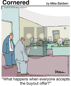 Cornered on Thursday December 26, 2019 Comic Strip
