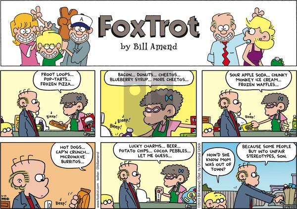FoxTrot on Sunday February 17, 2013 Comic Strip