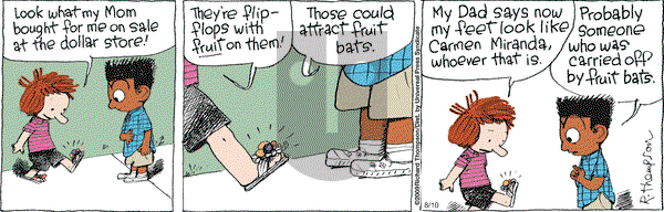 Cul de Sac on Monday August 10, 2009 Comic Strip