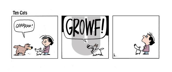 Ten Cats - Monday April 15, 2024 Comic Strip