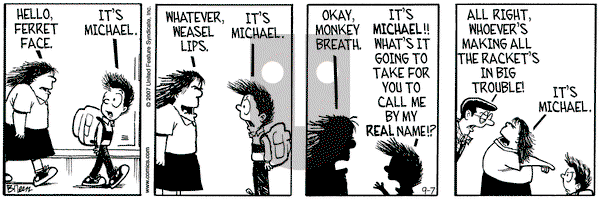 Grand Avenue on Friday September 7, 2007 Comic Strip