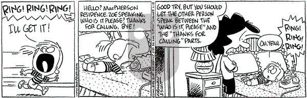 Baby Blues on Monday June 26, 2000 Comic Strip