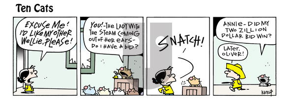 Ten Cats - Sunday December 4, 2022 Comic Strip