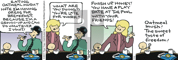 Thatababy on Monday July 10, 2017 Comic Strip