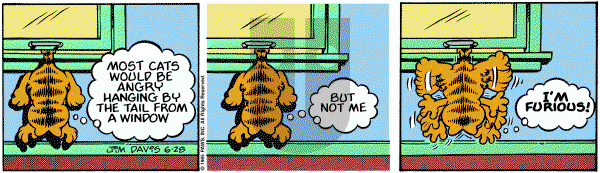 Garfield on Friday June 28, 1985 Comic Strip