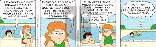 Nancy on Thursday August 6, 2020 Comic Strip
