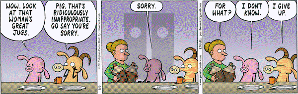Pearls Before Swine on Thursday August 9, 2012 Comic Strip