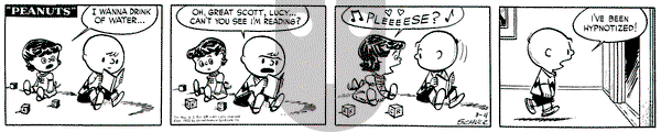 Peanuts on Tuesday March 4, 1952 Comic Strip