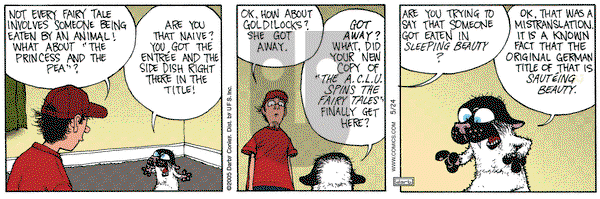 Get Fuzzy on Sunday January 8, 2006 Comic Strip
