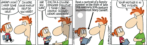 Baby Blues on Saturday November 12, 2005 Comic Strip