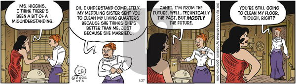 Alley Oop - Thursday January 27, 2022 Comic Strip