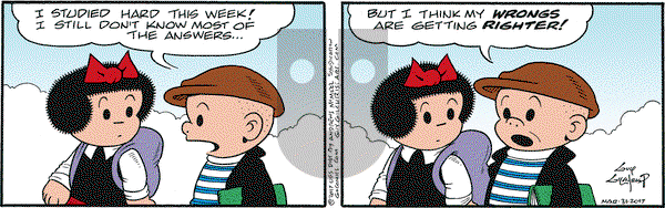 Nancy on Friday March 31, 2017 Comic Strip