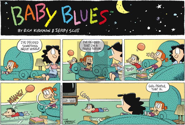 Baby Blues on Sunday September 28, 2014 Comic Strip