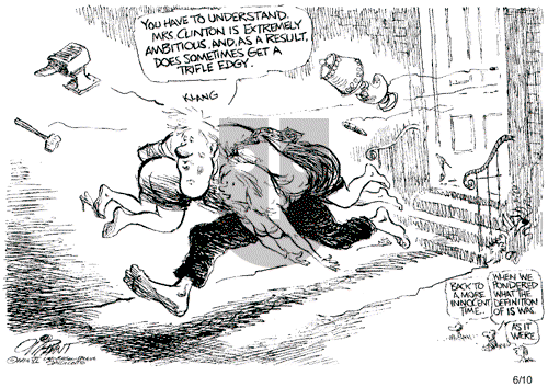 Pat Oliphant on Saturday June 10, 2006 Comic Strip