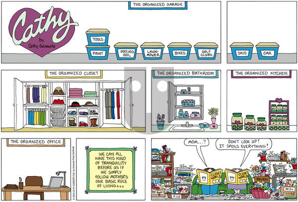 Cathy Classics on Sunday January 25, 2004 Comic Strip