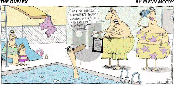 The Duplex on Sunday July 24, 2005 Comic Strip
